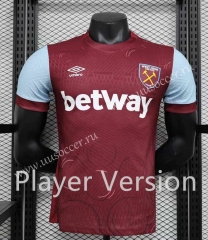 Player Version 2023-24 West Ham United Home Red Thailand Soccer Jersey AAA-888