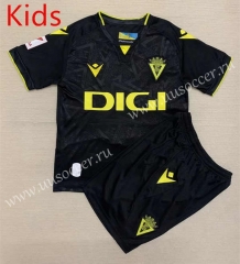 2023-2024 Cádiz CF Away Black Kid/Youth Soccer Uniform-AY