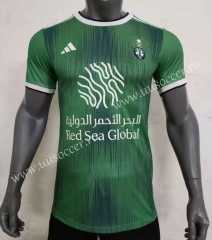 2023-24   Al-Ahli Saudi   Home Green Thailand Soccer Jersey AAA-416