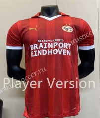 Player Version 2023-2024 Eindhoven Home Red Thailand Soccer Jersey AAA-5698
