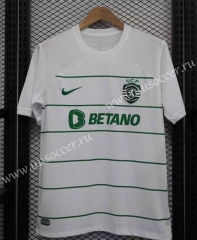2023-2024 Sporting Clube de Portugal Away White Thailand Soccer Jersey AAA-888