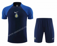 2023-2024 Al-Nassr FC Royal Blue Thailand Soccer Uniform-4627