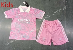 2023-24 Dragon Edition Real Madrid Pink  Soccer Uniform-8679