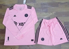 2023-24 Inter Miami CF Home Pink LS Thailand Soccer Jersey AAA-709