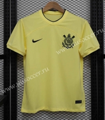 2023-2024 Corinthians 2nd Away Light Yellow Thailand Soccer Jersey AAA-888