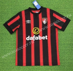 (s-4xl)2023-24  AFC Bournemouth home Red  Thailand Soccer Jersey AAA-403