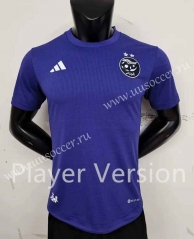 Player Version 2023-2024 Algeria Purple Thailand Soccer Jersey AAA-9926