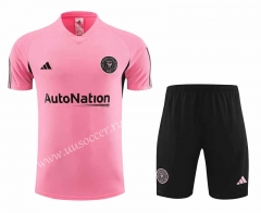 2023-2024 Inter Miami FC Pink Thiland Soccer Uniform-4627