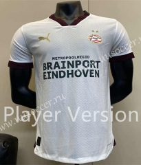 Player Version 2023-2024 Eindhoven Away White Thailand Soccer Jersey AAA-5698