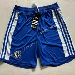 Retro Version 11-12 Chelsea Home Blue Thailand Soccer Shorts-6590