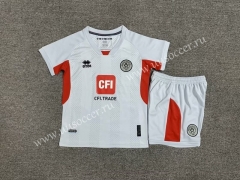 2023-24 Sheffield Away White kids Soccer Uniform