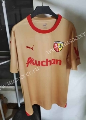 2023-2024 RC Lens Champion Ball Yellow Thailand Soccer Jersey AAA-HR