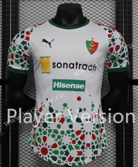 Player Version 2023-2024 Mouloudia Club d'Alger White Thailand Soccer Jersey AAA-888
