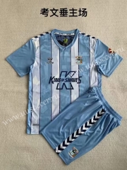 2023-2024 Coventry City Home White&Blue Kids/Youth Soccer Uniform-AY