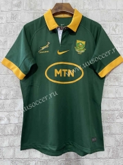 2023-24 South Africa Home Green  Thailand Rugby Jersey