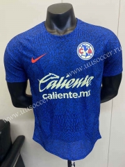 2023-2024 Club América Blue Thailand Training Soccer Jersey AAA-5698