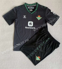 2023-2024 Real Betis 2nd Away Black Soccer Unifrom-AY