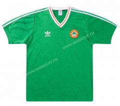 Retro Version 1990 Ireland Home Green Thailand Soccer Jersey AAA-7505