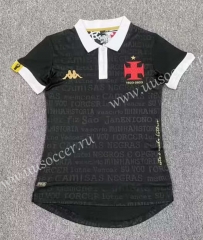 2023-2024 CR Vasco da Gama Souvenir Edition Black Thailand Women Soccer Jersey AAA-512