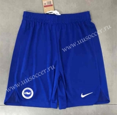 2023-24 Brighton & Hove Albion  Home Blue Thailand Soccer Shorts