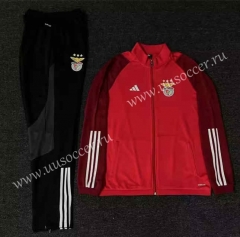 2023-2024 Benfica Red Thailand Soccer Jacket Uniform-HR