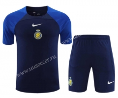 2023-2024 Al-Nassr FC Royal Blue Thailand Soccer Uniform-418