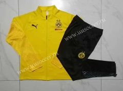 2023-2024 Borussia Dortmund Yellow Thailand Soccer Jacket Uniform-815