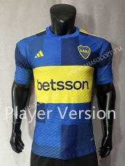 Player Version 2023-2024 Boca Juniors Home Blue Thailand Soccer Jersey AAA-4691