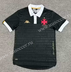 (S-4XL) 2023-2024 Souvenir Edition CR Vasco da Gama Black Thailand Soccer Jersey AAA-512