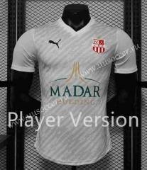 Player Version 2023-2024 CR Belouizdad White Thailand Soccer Jersey AAA-888