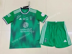 2023-2024 Al-Ahli Saudi Home Green Soccer Uniform-5925