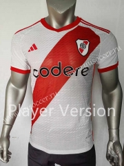 Player Version 2023-2024 River Plate Home White Thailand Soccer Jersey AAA-7959