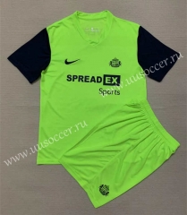 2023-2024 Sunderland AFC 2nd Away Fluorescent Soccer Uniform-AY