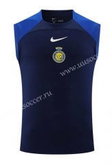 2023-2024 Al-Nassr FC Royal Blue Thailand Soccer Vest AAA-418