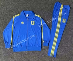 23-24 Tigres UANL Blue Thailand Jacket Uniform-HR