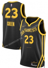 2023 City Edition Golden State Warriors Black #23 NBA Jersey-311