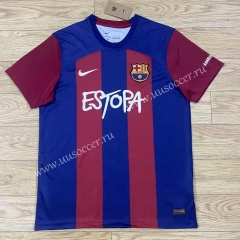2023-24 Barcelona Jointly-Designed Red&Blue Thailand Soccer Jersey AAA-7209