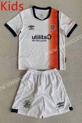 2023-2024 Luton Away White  Kids/Youth Soccer Uniform-AY