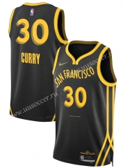 2023 City Edition Golden State Warriors Black #30 NBA Jersey-311