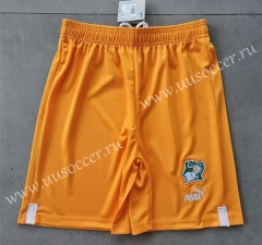 2023-2024 Ivory Coast Home Orange Thailand Soccer Shorts