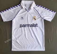 Retro Version 2008 Real Madrid White Thailand Soccer Jersey AAA-912