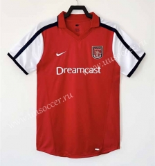 Retro Version 01-02 Arsenal Home Red Thailand Soccer Jersey AAA-811