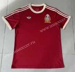 Retro Version Mexico Red Thailand Soccer Jersey AAA-422