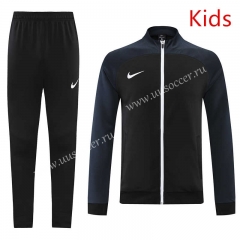 Nike Black Thailand Kids/Youth Soccer Jacket Uniform-LH