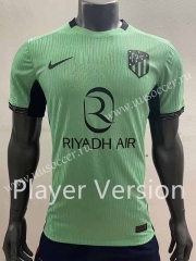 Player Version 23-24 Atletico Madrid 2nd Away Green Thailand Soccer Jersey AAA-518
