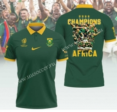 2023-24 Champion Edition South Africa  Green  Thailand Rugby Jersey