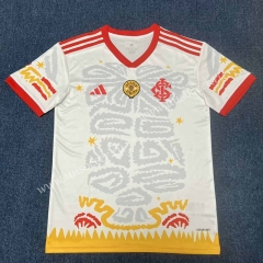 (S-4XL)  2023-24 Brazil International White  Thailand Soccer Jersey AAA-8430