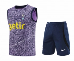 2023-24Tottenham Hotspur Light Purple  Soccer Vest-418
