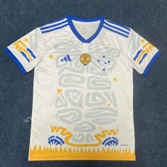 （S-4XL) 2023-2024 Special Version Cruzeiro EC White Thailand Soccer Jersey AAA-8430