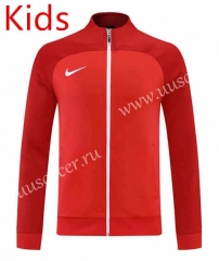 23-24 Nike Red Thailand Kids/Youth Soccer Jacket-LH